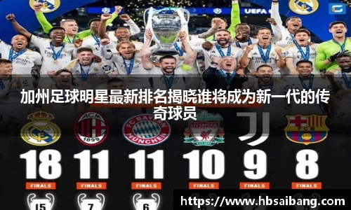 加州足球明星最新排名揭晓谁将成为新一代的传奇球员